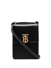 BURBERRY VALENCIA LEATHER CROSSBODY BAG