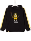 MOSTLY HEARD RARELY SEEN 8-BIT X MINIONS NUNCHUCKS 8-BIT HOODIE