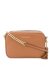 Michael Michael Kors Jet Set Cross-body Bag In Brown