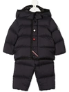 MONCLER FEATHER-DOWN HOODED TRACKSUIT