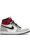 JORDAN AIR JORDAN 1 RETRO HIGH OG "LIGHT SMOKE GREY" SNEAKERS