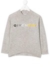 GIVENCHY EMBROIDERED LOGO JUMPER