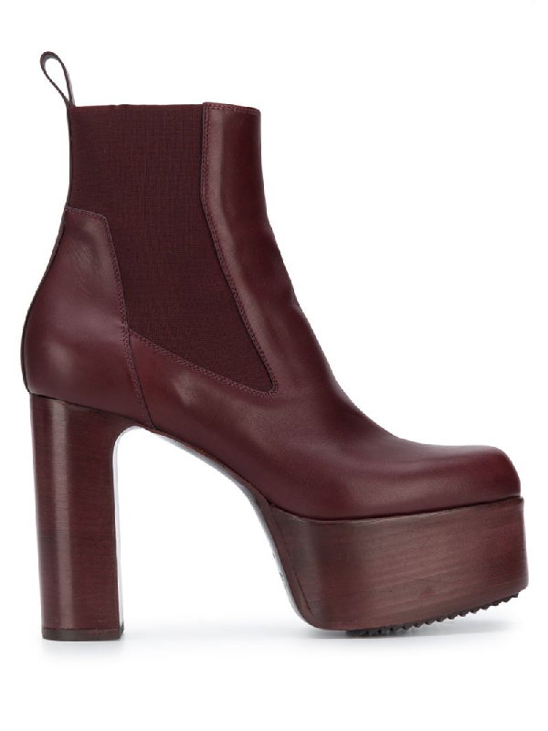 rick owens shoes womens platform