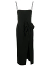 MAGDA BUTRYM SQUARE-NECK LONG DRESS