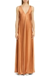 CO SILK SATIN MAXI DRESS,4357CQC-A20