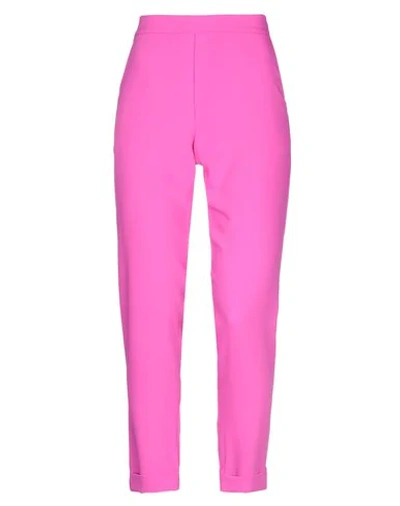 P.a.r.o.s.h Casual Pants In Fuchsia