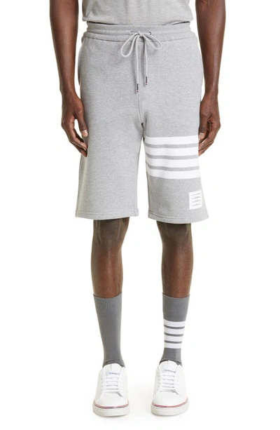 THOM BROWNE THOM BROWNE FOUR BAR SWEAT SHORTS,MJQ012H-00535