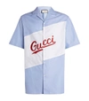 GUCCI LOGO BOWLING SHIRT,15673721