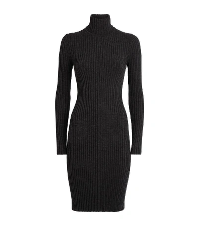 Wolford Wool-cotton Ribbed Dress