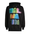 BALMAIN MULTICOLOURED LOGO HOODIE,15676939