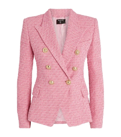 Balmain Tweed Jacket In Pink