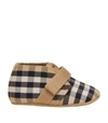 BURBERRY KIDS VINTAGE CHECK SOFT SHOES,15555704