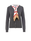 BURBERRY BURBERRY SCARF DETAILED CARDIGAN