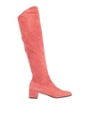 L'autre Chose Knee Boots In Coral