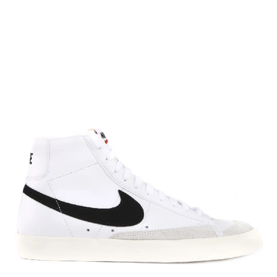 Nike White Blazer Mid 77 Leather Sneaker