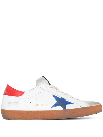 Golden Goose Men's Superstar Leather Trainers In White
