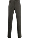 Dondup Slim-fit Chinos In Grey