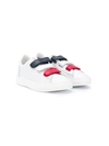MONCLER TOUCH-STRAP LOW-TOP SNEAKERS