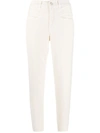 CLOSED HIGH-WAISTED TROUSERS