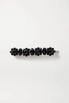 SIMONE ROCHA FLOWER CRYSTAL HAIR SLIDE