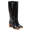 GABRIELA HEARST BOCCA LEATHER KNEE-HIGH BOOTS,P00404434