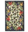 DOLCE & GABBANA FLORAL MODAL AND CASHMERE SCARF,P00480429