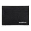 BURBERRY BURBERRY BLACK MONEY CLIP CARD HOLDER