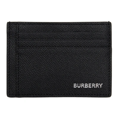 Burberry 黑色钞票夹卡包 In Black