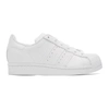 ADIDAS ORIGINALS WHITE SUPERSTAR SNEAKERS