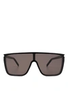 SAINT LAURENT SL 364 MASK ACE SUNGLASSES IN BLACK