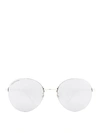 BALENCIAGA METAL ROUND SUNGLASSES