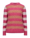 Chiara Bertani Sweater In Fuchsia