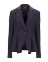 Emporio Armani Sartorial Jacket In Purple
