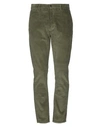 Grey Daniele Alessandrini Pants In Military Green