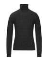 Jeordie's Turtlenecks In Black