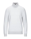Gran Sasso Turtlenecks In Light Grey