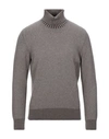 Gran Sasso Turtlenecks In Dark Brown