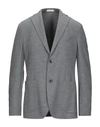 Boglioli Man Blazer Khaki Size 38 Virgin Wool In Grey