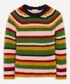 ALEXA CHUNG STRIPE CREW-NECK JUMPER,000711156