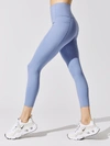 Carbon38 High Rise 7/8 Legging With Pockets In Cloud Compression - Indigo - Size Xs In Indigo