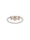 DODO 9KT ROSE GOLD SPHERES BOLLICINE RING