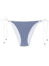 LA PERLA GINGHAM BIKINI BOTTOMS