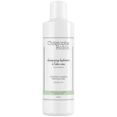 Christophe Robin 8.4 Oz. Hydrating Shampoo With Aloe Vera In Colorless