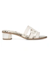 Sam Edelman Illie Logo Slide Sandals Women's Shoes In Ivory