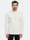 Theory River Waffle Crewneck - S - Also In: Xxl, L In White