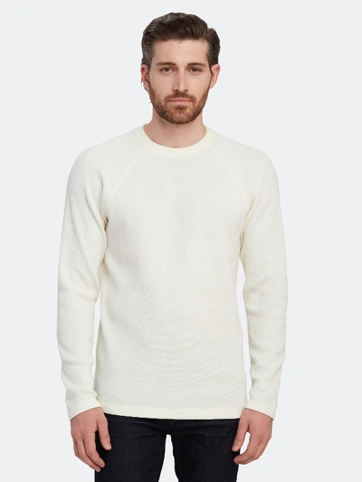 Theory River Waffle Crewneck - S - Also In: Xxl, L In White