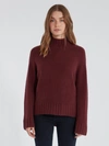 360CASHMERE MARGARET TURTLENECK CASHMERE SWEATER - L