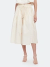 APIECE APART WABI SABI DRAWSTRING MIDI SKIRT