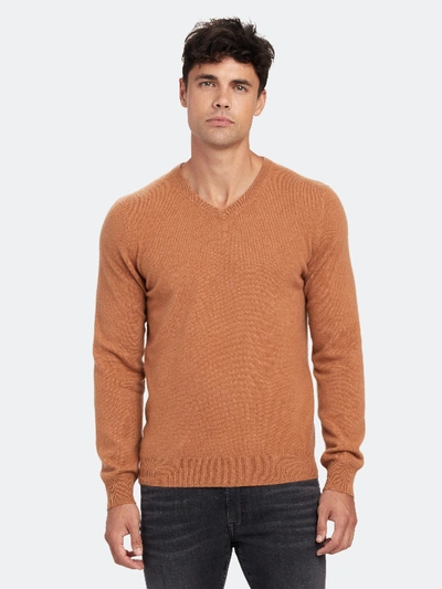 Naadam V-neck Pullover Sweater - Xl - Also In: S In Orange