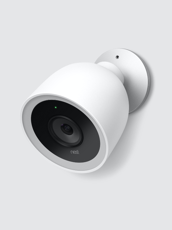 Google Nest Nest Cam Iq Outdoor Security Camera In White ModeSens